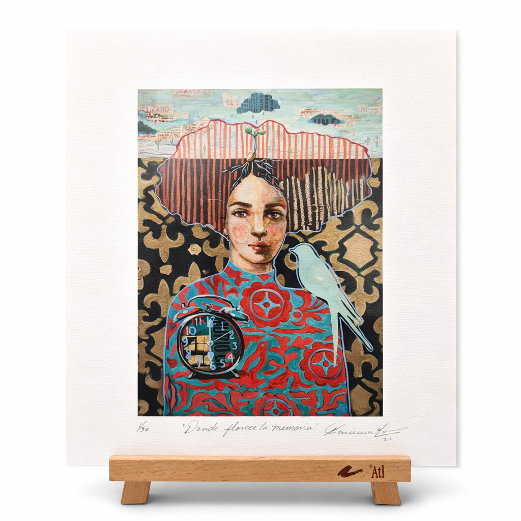 Obra Dora Luz Sarmiento "Donde Florece la Memoria"