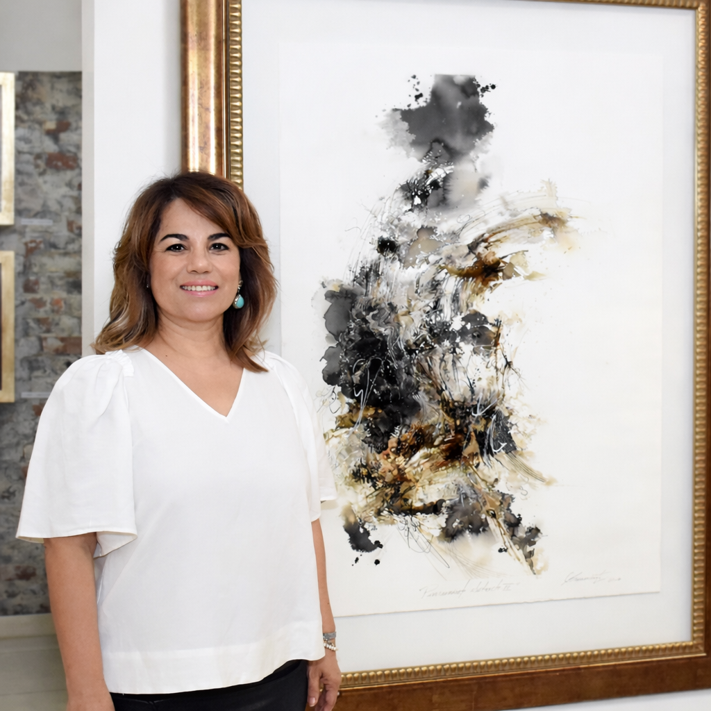 Obra Dora Luz Sarmiento "Donde Florece la Memoria"