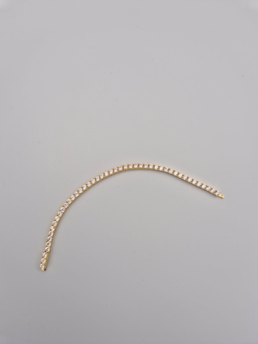Moné Jewelry Pulsera Tennis Brillo