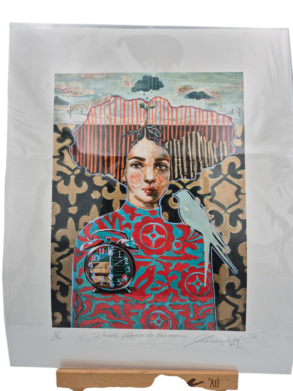 Obra Dora Luz Sarmiento "Donde Florece la Memoria"