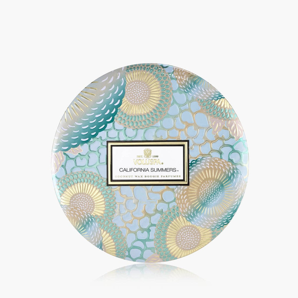 3 Wick Tin 12OZ. California Summers