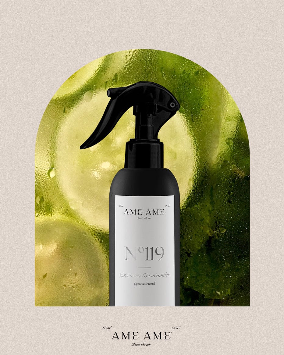 Ame Ame Spray No. 119 Green Tea & Cucumber 300ml.