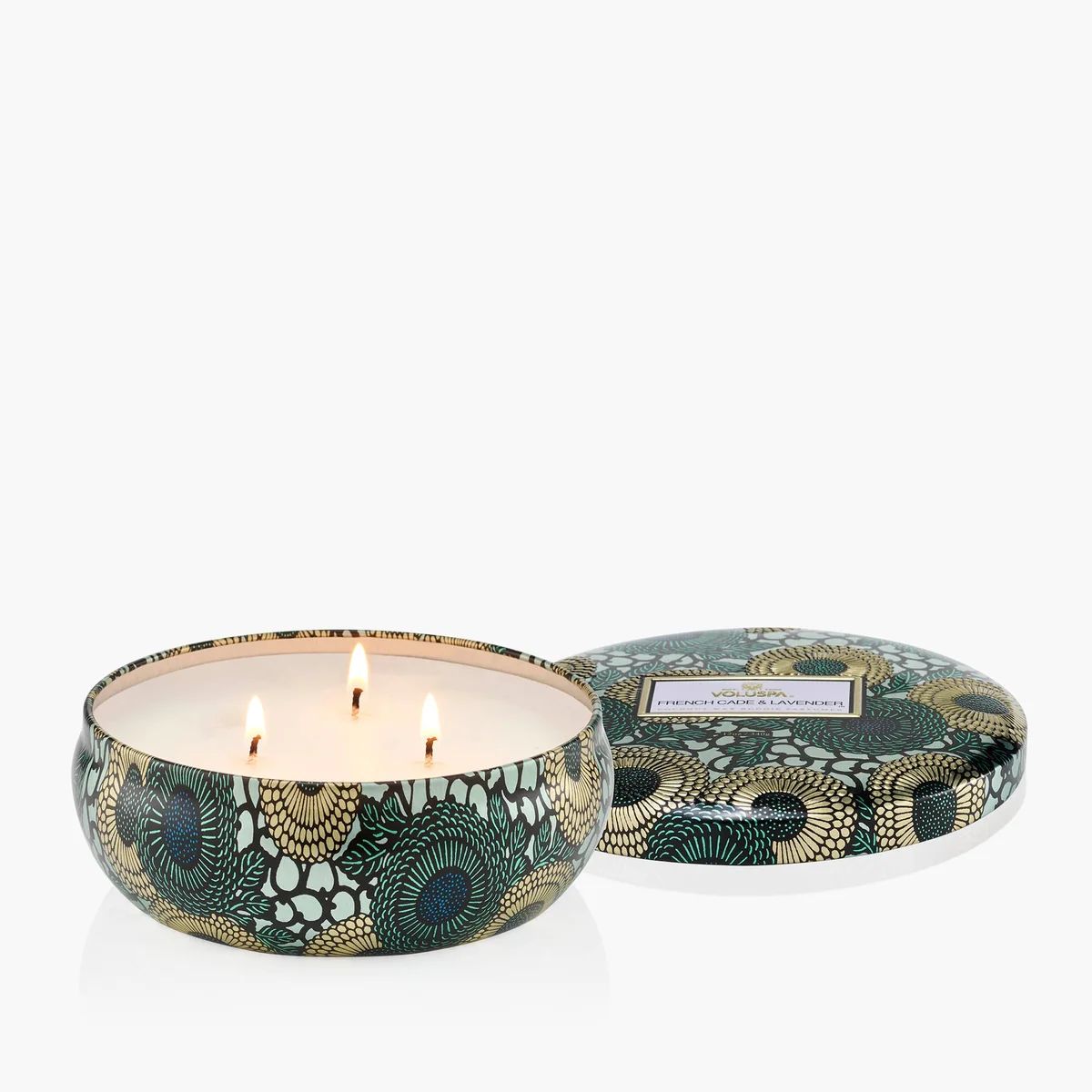 3 Wick Tin Candle 12OZ. French Cade Lavender