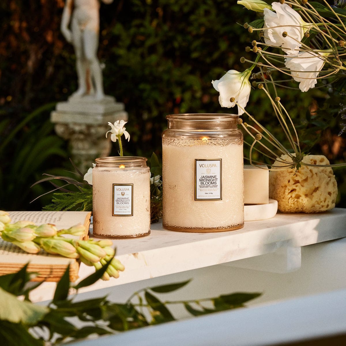 Small Jar 5.5oz. Jasmine Midnight Blooms