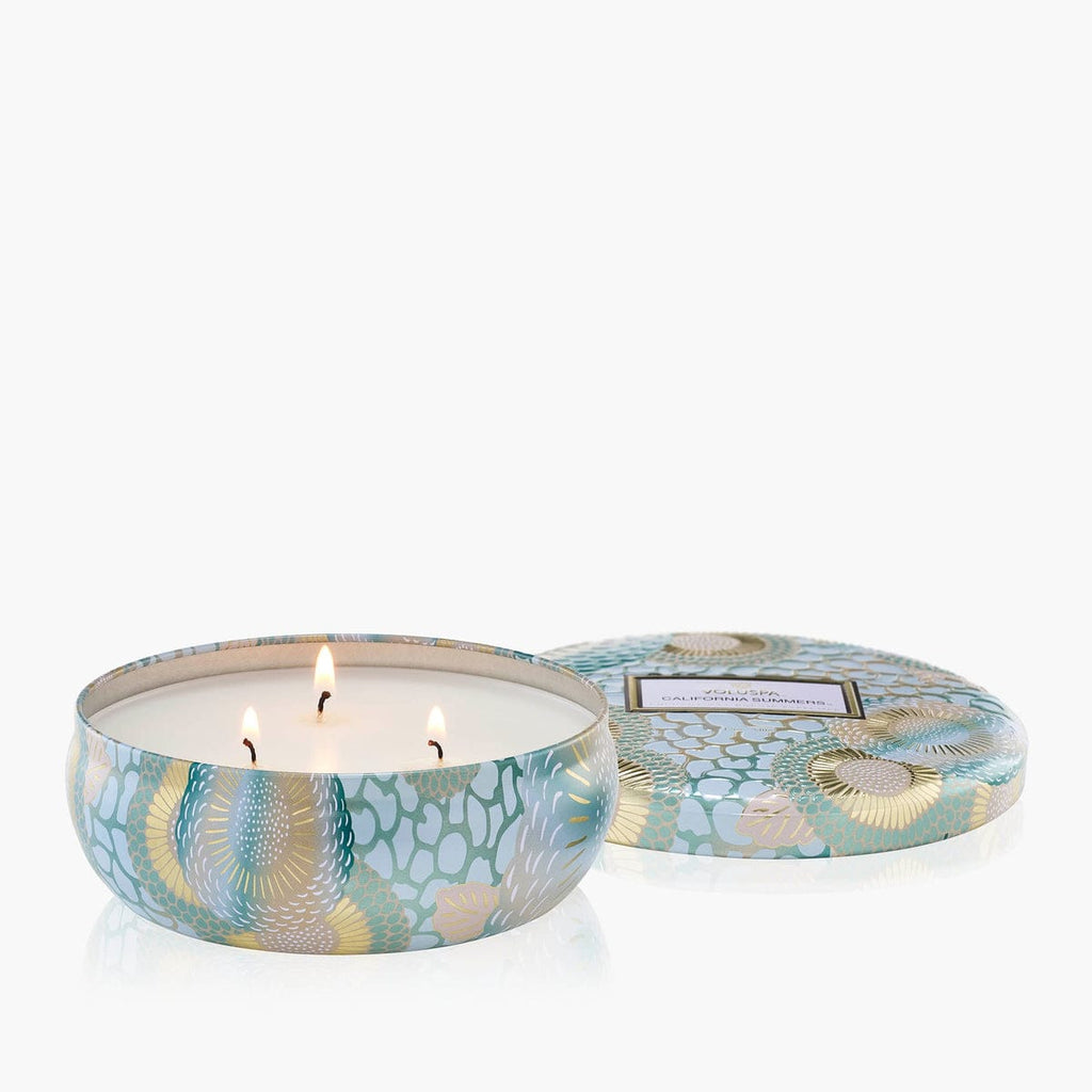 3 Wick Tin 12OZ. California Summers