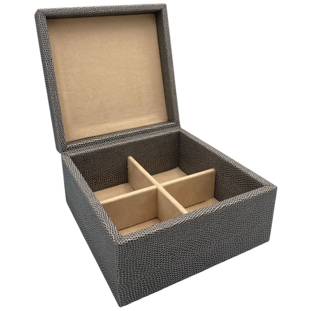 Caja de Té Piel de pitón