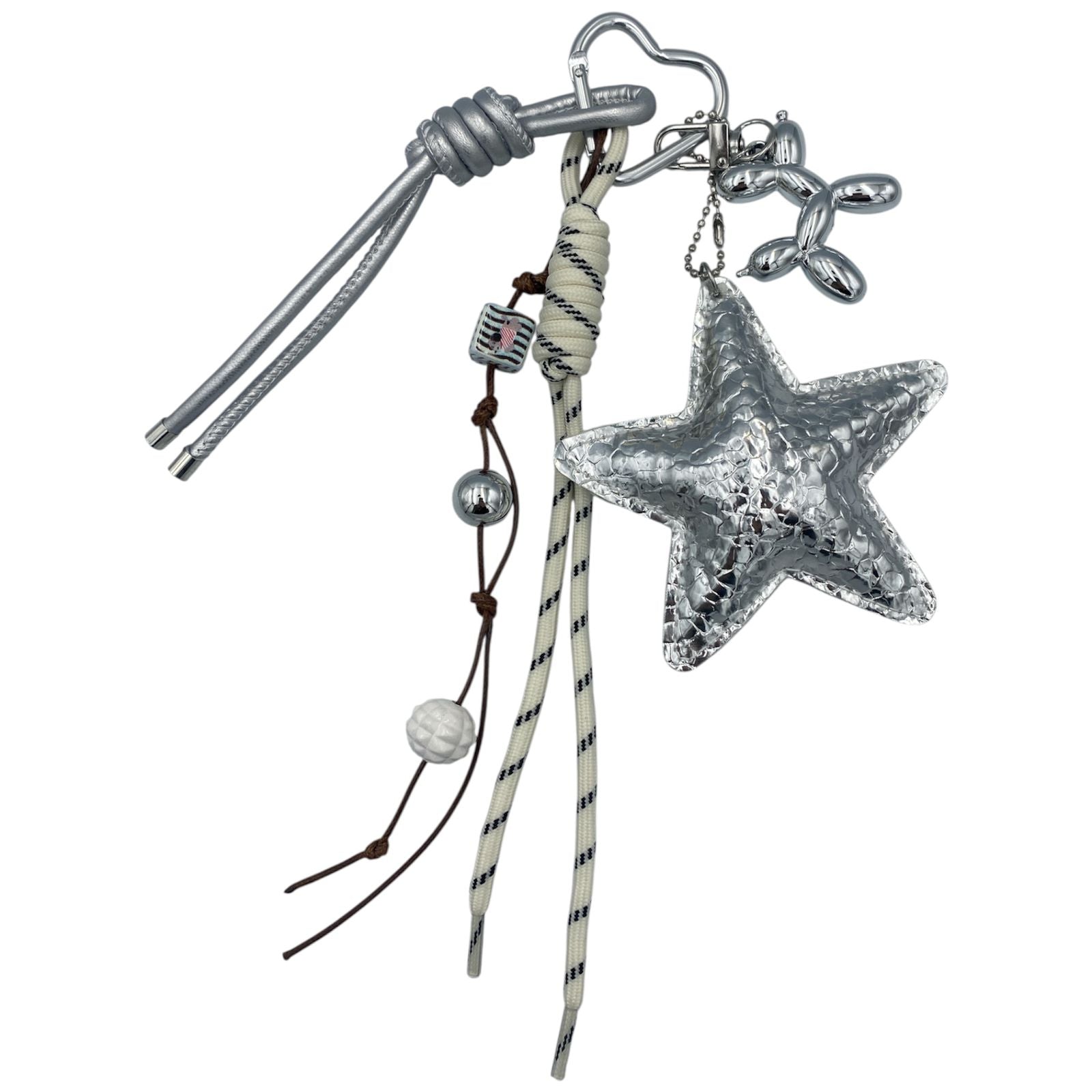 Moné Llavero Colgante Bolsa Multi Charms