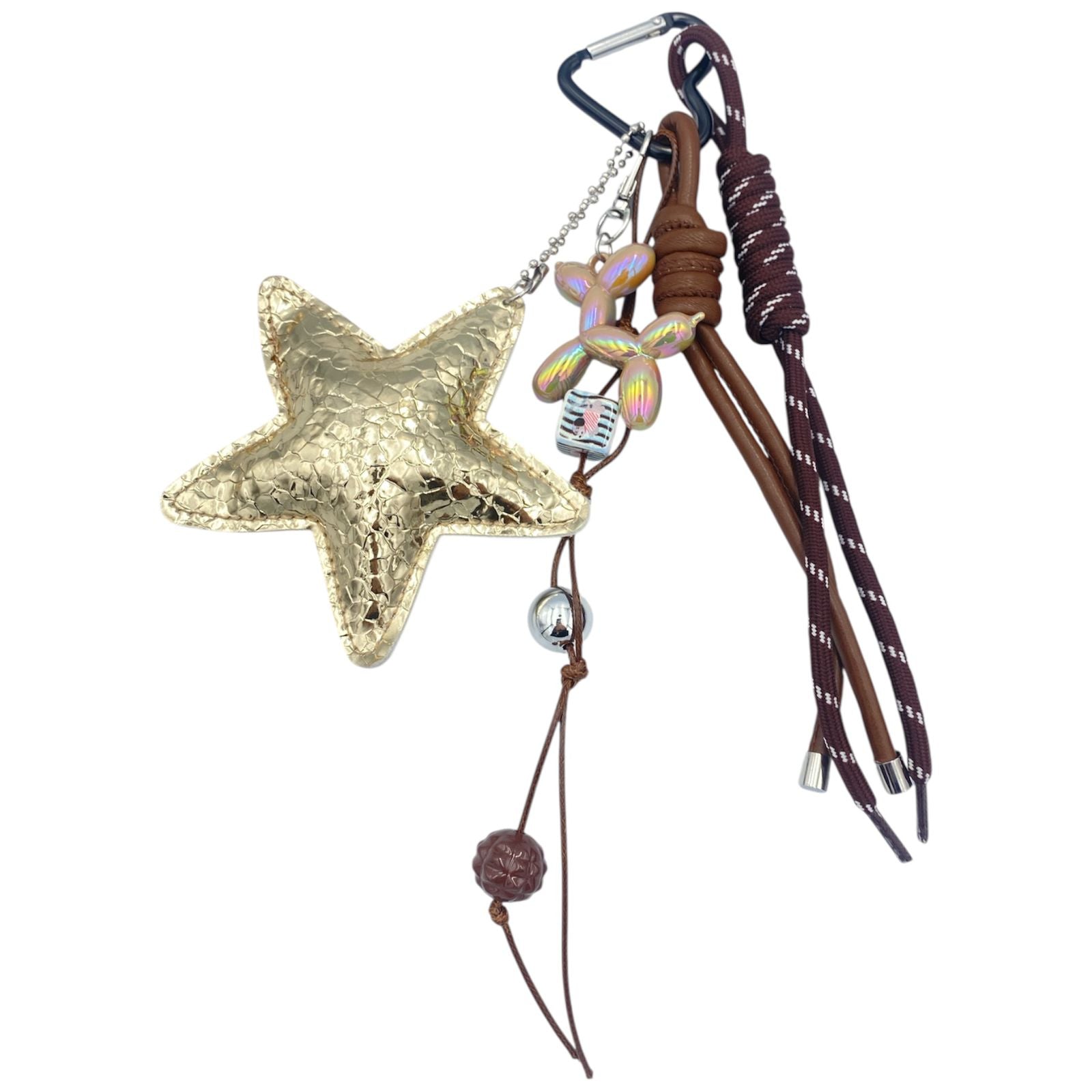 Moné Llavero Colgante Bolsa Multi Charms