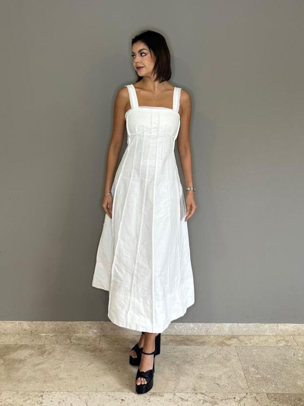 Vestido Blanco Mod Ref