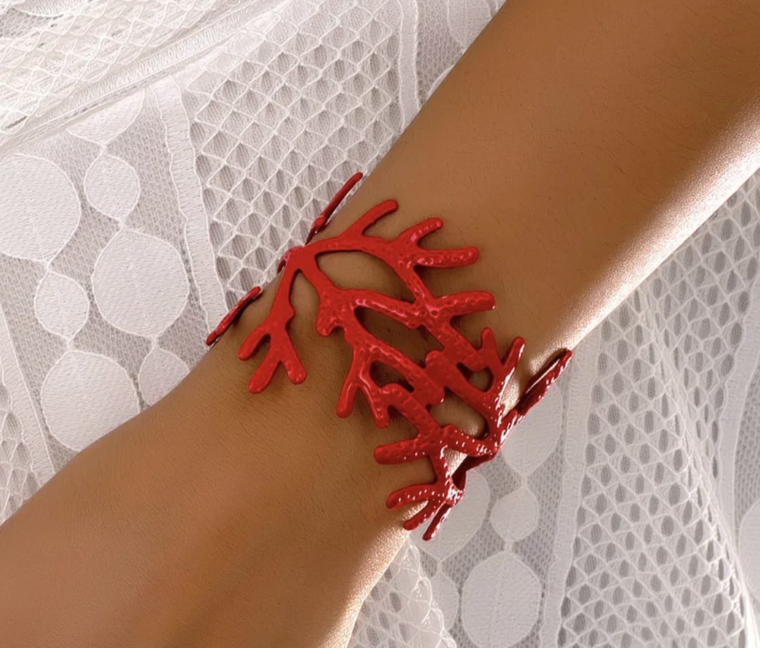 Brazalete Rojo Coral