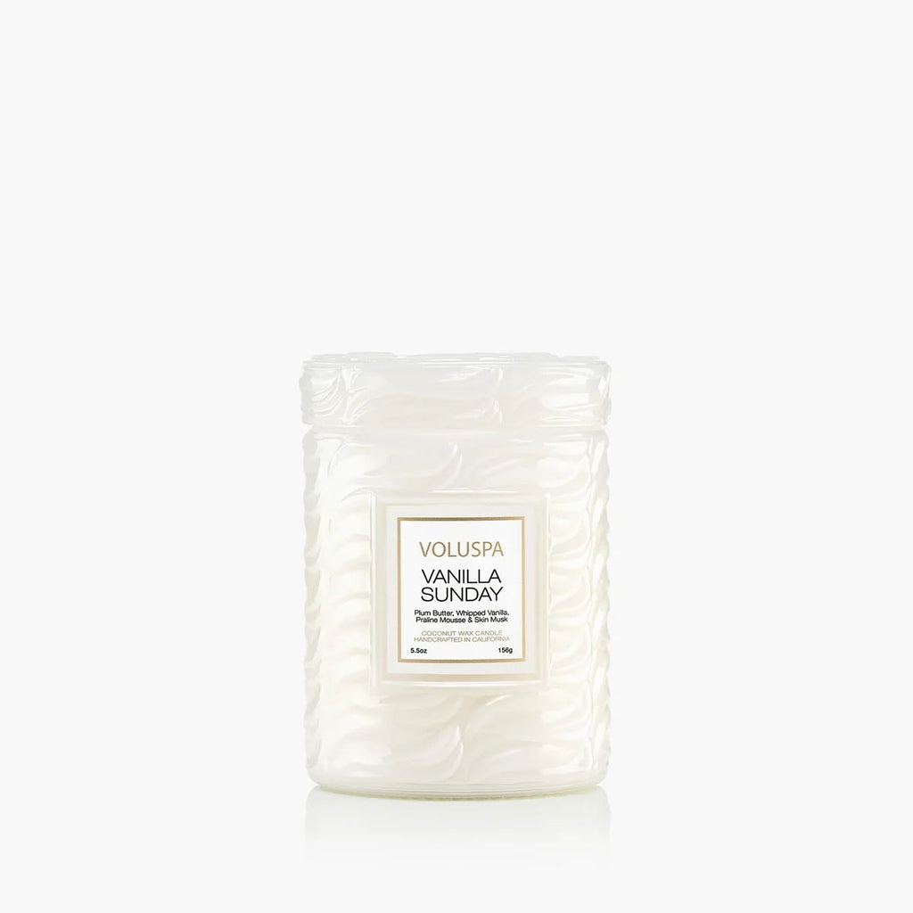 Small Jar Candle 5.5oz. Vanilla Sunday
