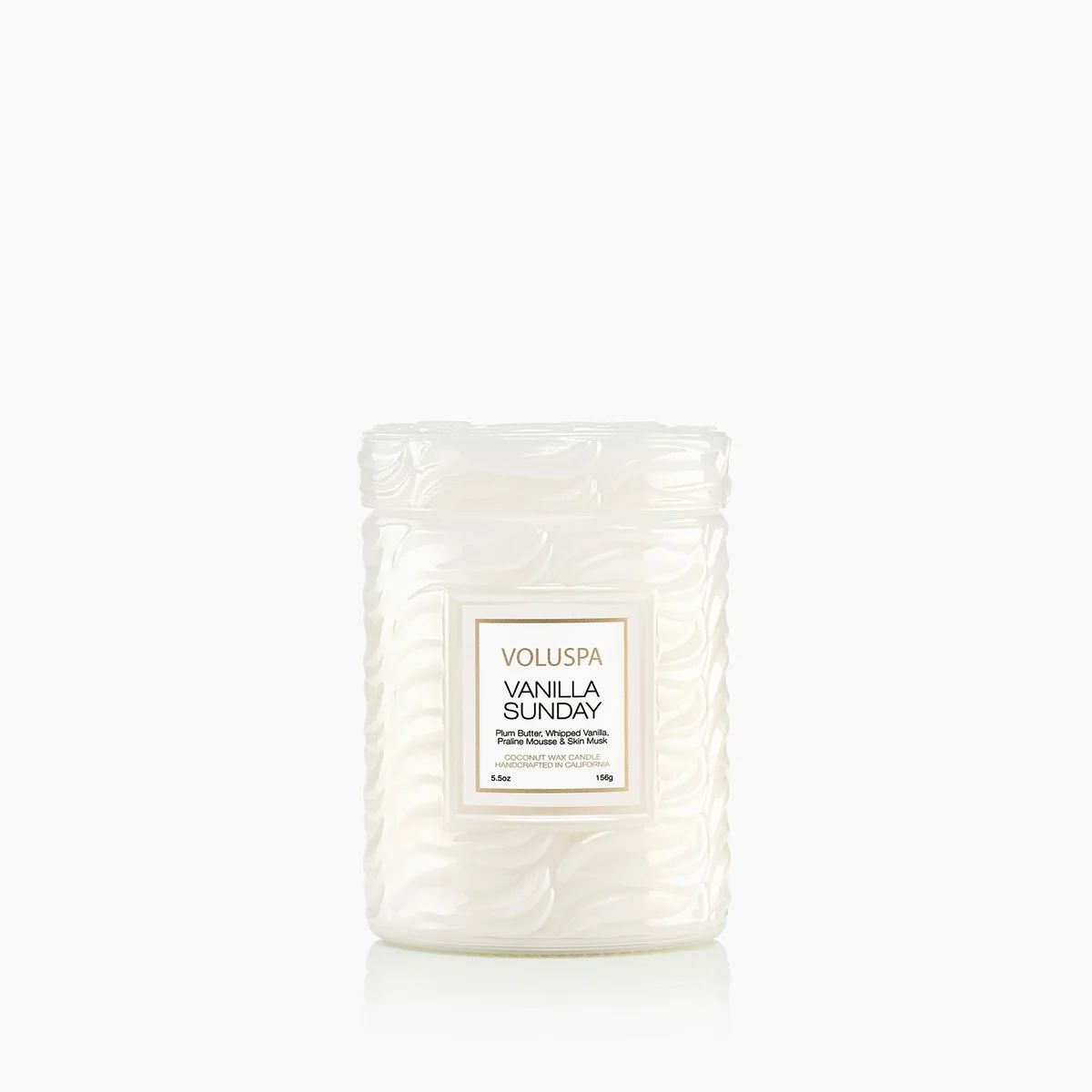 Small Jar Candle 5.5oz. Vanilla Sunday